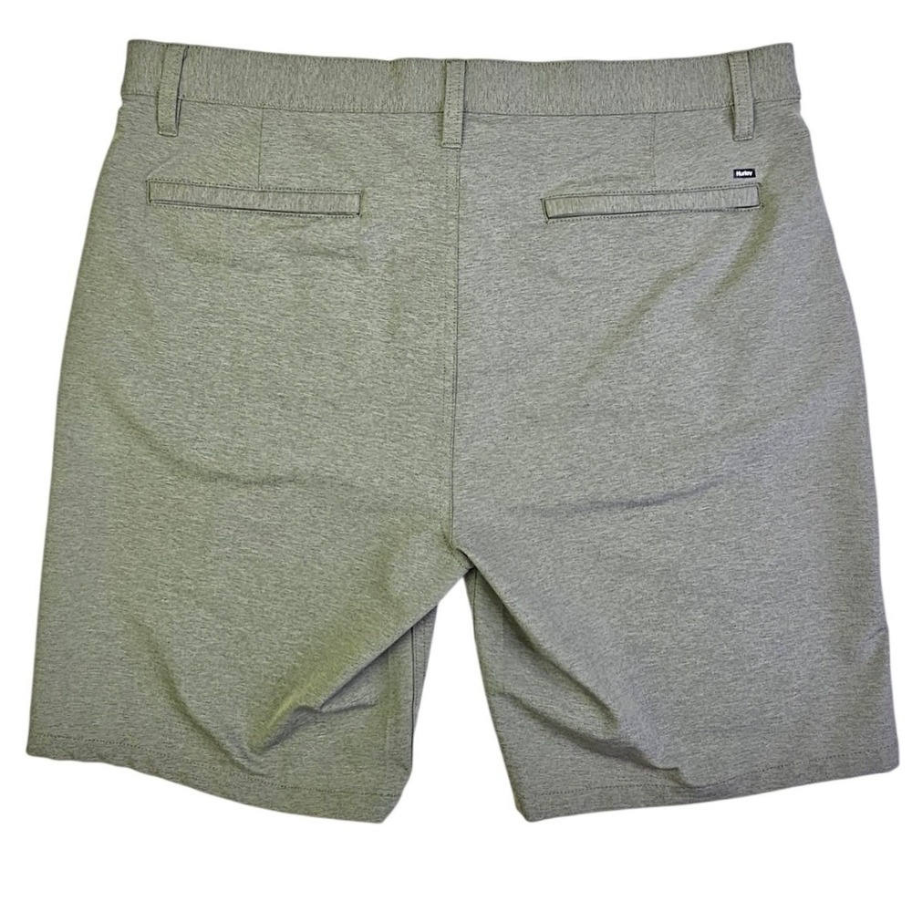 Hurley Mens Hybrid Walk Shorts Heather Gray Quick Dry Boardshorts 36 1574797 - Picture 2 of 11